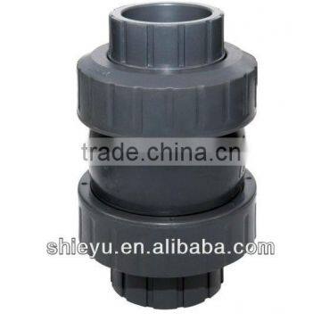 Plastic True Union Ball Check Valve