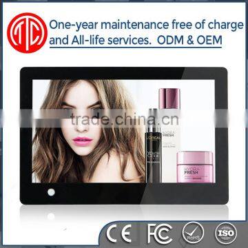 55inch wall mount full hd lcd advertising digital signage with touch screen