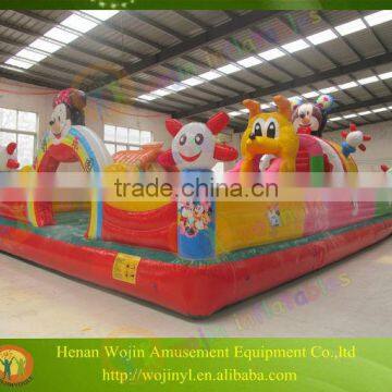 Inflatable commercial moon bounce sale/inflatable bounce and castle combo