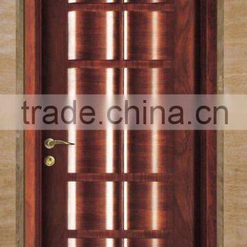 new door design main gate solid wood interior steel door made in China