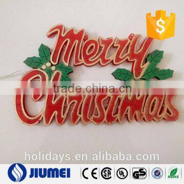 English Words Merry Christmas Decoration Lights