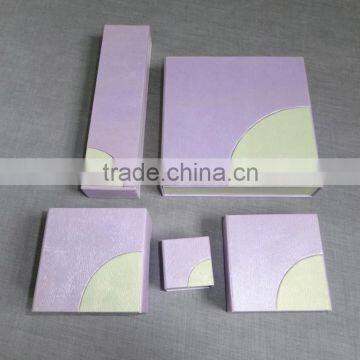 2015 gorgeous design pull out style paper box for jewelry