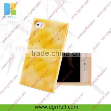 Soda Biscuit silicone china mobile phone case