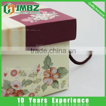 Custom design print paper display box carton box corrugated packaging box