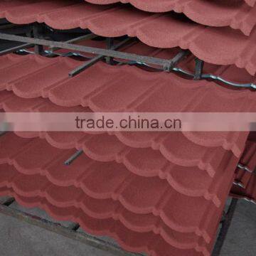 Classical bond Waviness terracotta metal roof tile