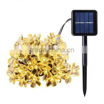 Solar Power Fairy String Lights 7M 50 LED LederTEK Peach Blossom Decorative Garden Lawn Patio Christmas Trees Wedding Party