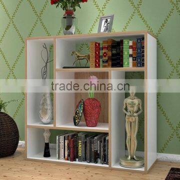 Manufacturer supply living room wood bookcase,bookshelf