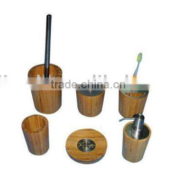 Jiangmen Bamboo round home bath accessories