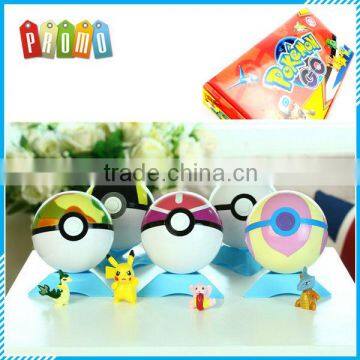 Different Pokemon ball action figures toys set