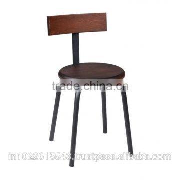 Bistro Stacking Cafe Chairs , vintage industrial restaurant furniture