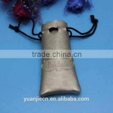 Recyclable Custom Printed Waterproof Drawstring Wine Bag With Cord