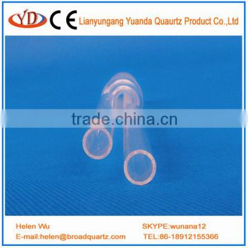 High-temperature furance glass quartz tube for sale