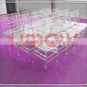 crystal resin chiavari chair for rental