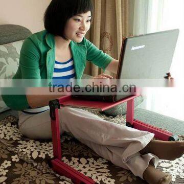 2014 multifunctional furniture heigh adjustable wood simple computer table design