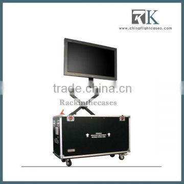 RK 2016 new flight case with plasma lcd tv lift