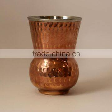 copper vessels pure mug from direct manufacture NEW SHAPE MUGS DRINKING GLASS