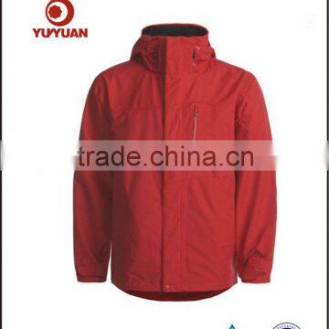 Men's hooded waterproof windbreaker jacket