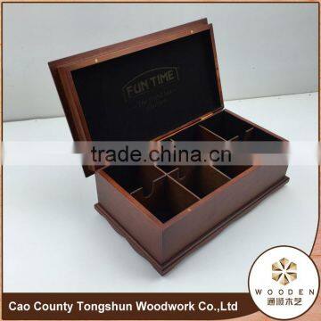 Antique Wooden Tea Storage Gift Box