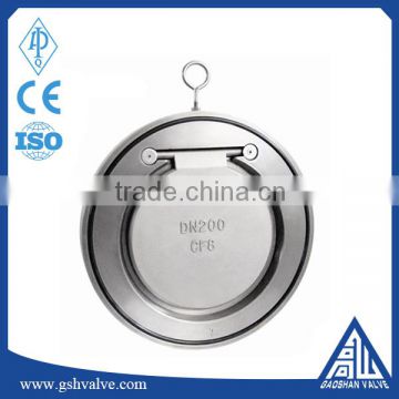 stainless steel cf8 single plate wafer check valve