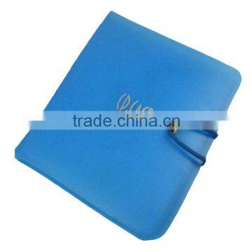 Expanding file folder with lock folder bag with elastic band