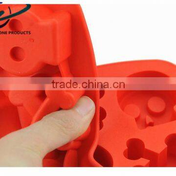 Halloween Skull Silicone Custom Ice Cube Maker photo-4