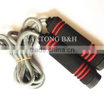 PP COTTON SKIPPING ROPE JUMP ROPE WITH FOAM HANDLE photo-2