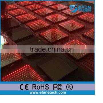 rgb color led dance flooring,dmx rechargeable led 3d temper glass dance floor