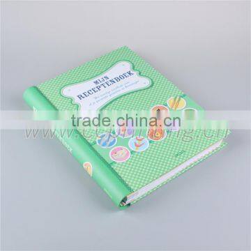 Cheap spiral binding hardcover book printing