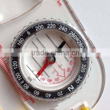 Baseplate Ruler Scouts Camping Hiking Orienteering All in 1 Map Scale Compass photo-6