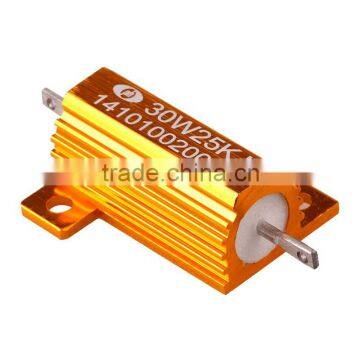 100r 125r 200r ohm 50w Fixed Wirewound Braking Power Resistor