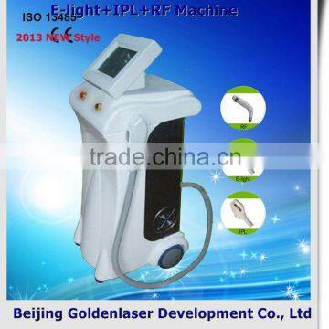 Www.golden-laser.org/2013 New Style E-light+IPL+RF Machine Japan Beauty Equipment