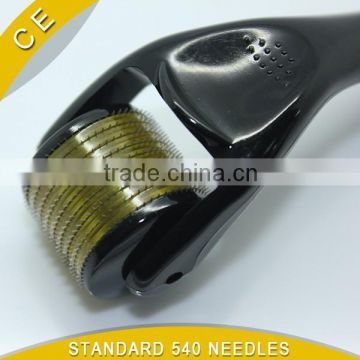 Microneedle china dns derma roller 540 titanium needles dermarolling system with CE