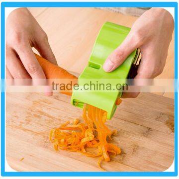 Double-headed Vegetable Spiral Slicer Vegetable Spiralizer,Easy Operation Slicer With Sharpener