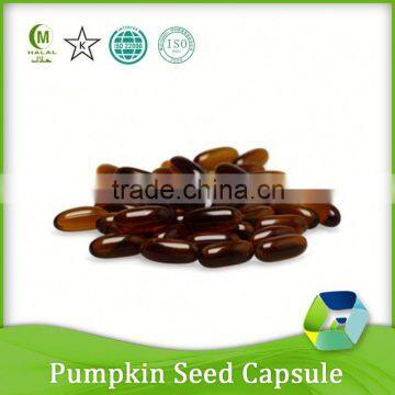 healthy product pumpkin seed oil extract soft capsules