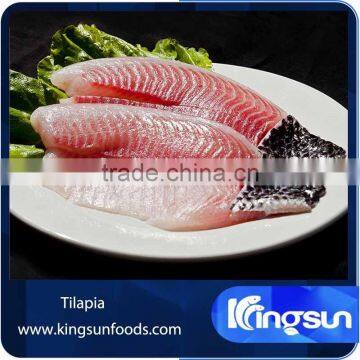 Frozen tilapia fish fillet wholesale price