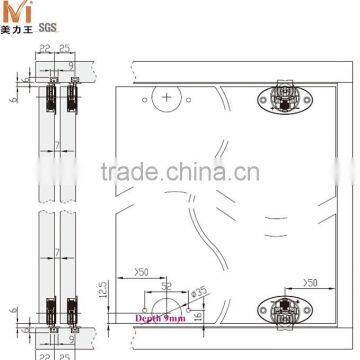 Quality Light-duty Sliding Closet Door Roller Fittings for Sliding Cabinet Door photo-5