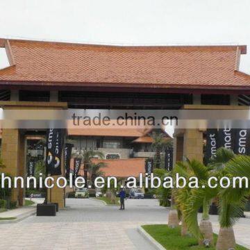 Luoyang Manufacturer Offer High Quality Villa Roof Tiles