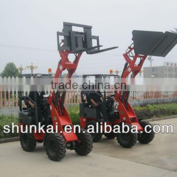 Chinese new style with Quick Hitch and Joystick mini wheel loader