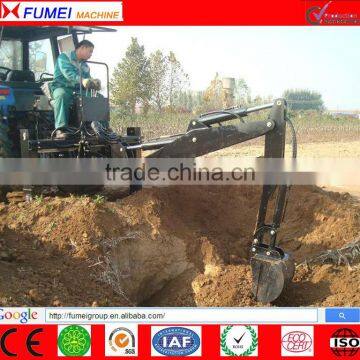 Hydraulic Pump powered side shift backhoe