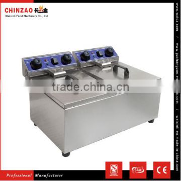 POPULAR CHINZAO BRAND DEEP ELECTRIC FRYER BASKET WITH CE APPROVED