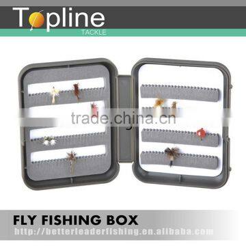 Foam Insert Waterproof Fly Typimg Tackle Lure Box for Fishing