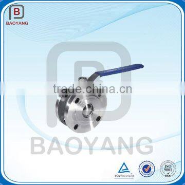 High quality stainless steel flang ball valve