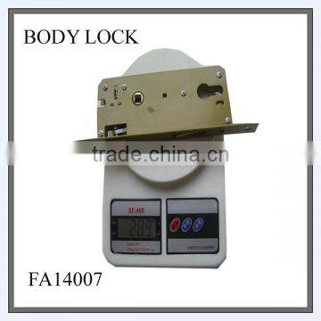 Chrome Plated Door Iron Lock Body