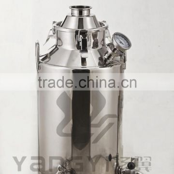 50L stainless steel milk can/high quality milk can /boiler /distillation kettle