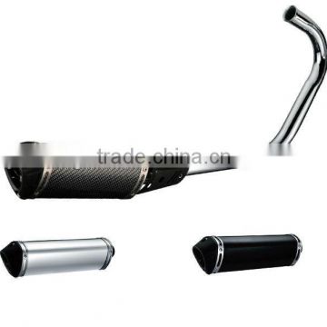 Muffler for scooter and moped