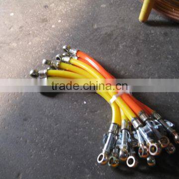 Tractor parts fuel feed hose &fuel return pipe