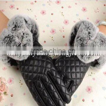 Custom Made Pool Balls Cow Motorcycle Gloves Women Leather Gloves