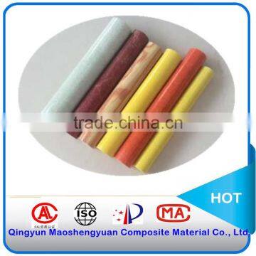 Corrosion resistant round tube /anti-aging FRP Pultrusion rods