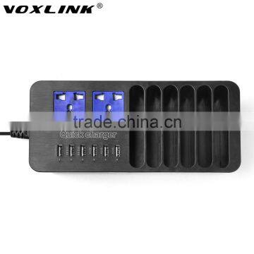 Multi-Functional Smart Digital Power Charger With 6 Ports For IPhone 6s IPad Air Mini Samsung Smartphone Tablet Laptop photo-2