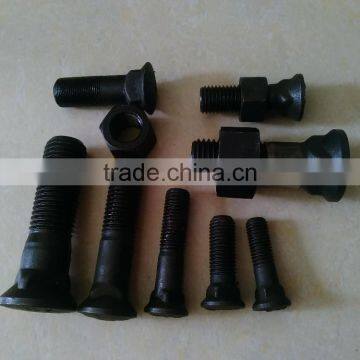 Used machinery bolts nuts steel bolt grade 12.9 for cutting edges